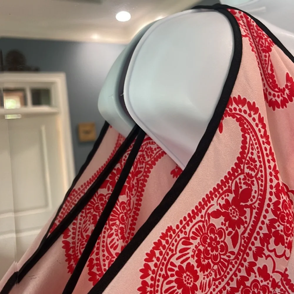 New York & Company paisley blouse size small - Picture 3 of 5